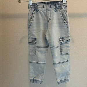 Levi’s cargo jogger light blue pants size 4T